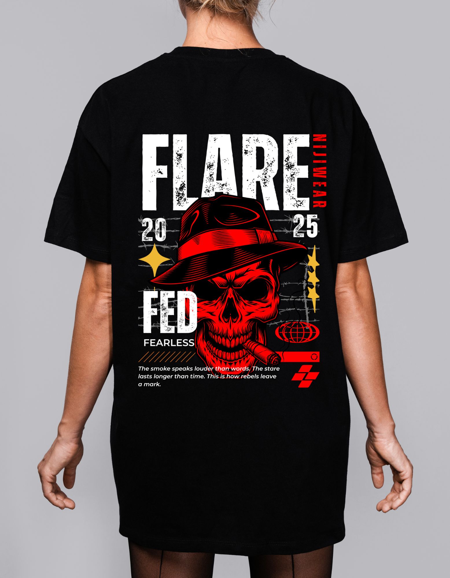 Women’s Graphic T-Shirt – Bold Design | Nijiwear